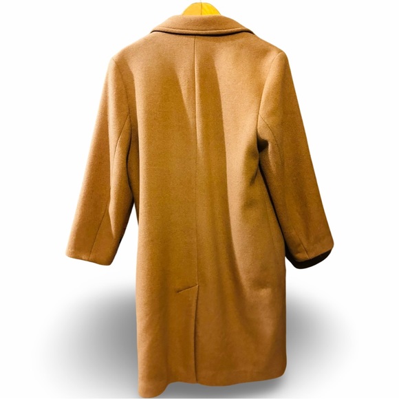 ⭐️SOLD⭐️Abercrombie & Fitch Women’s Wool Blend Dad Coat Size Medium - Picture 2 of 5